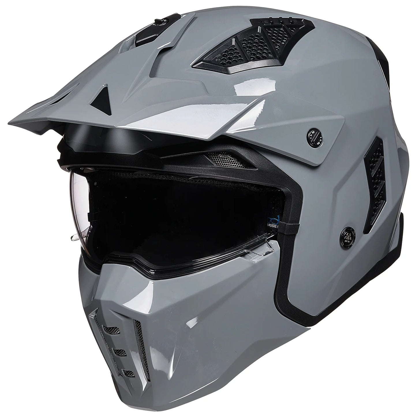 Open Face Motorcycle 3/4 Half Helmet