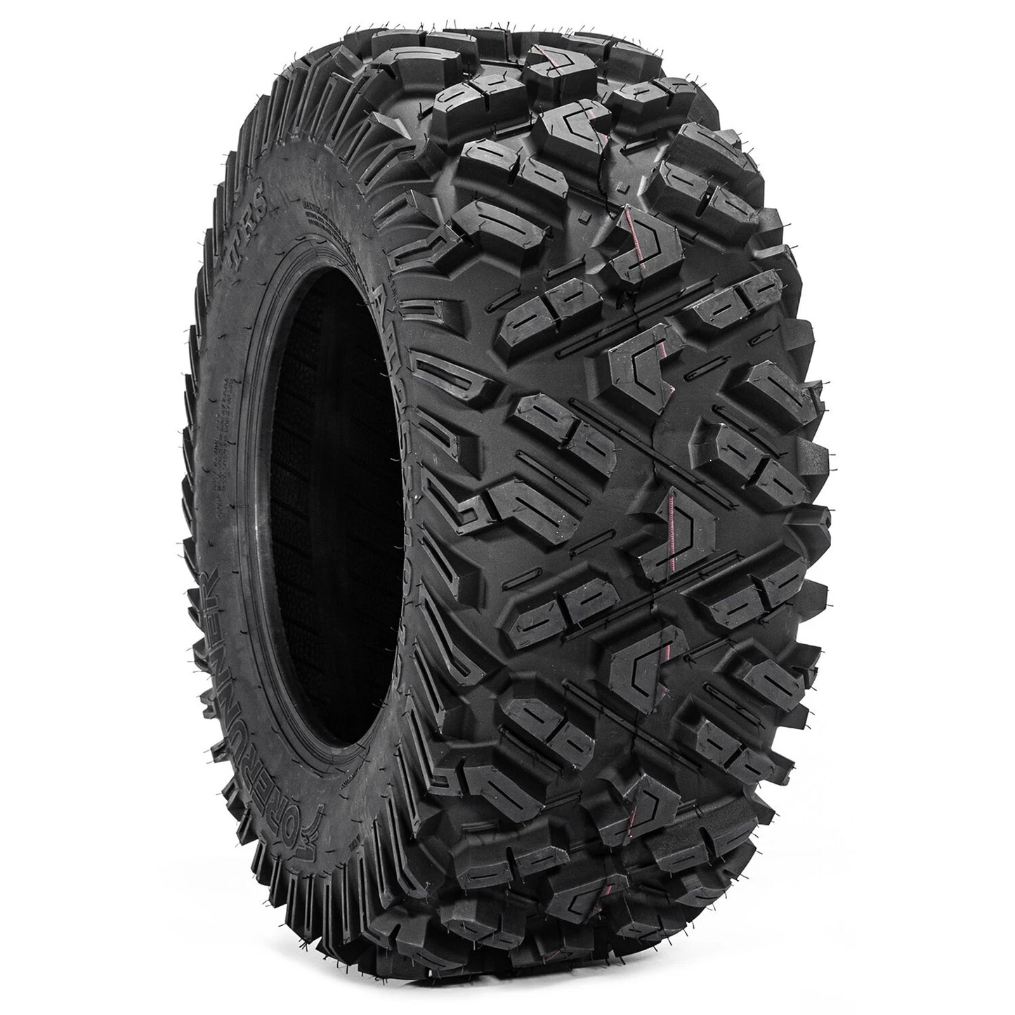 2 Rear 25x10-12 ATV Tires 6Ply 25x10x12 UTV Tires 25 10 12 All Terrain Tyres