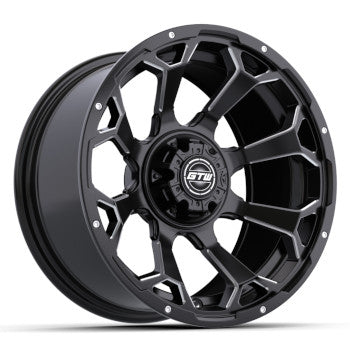 GTW Raven Off-Road Matte Black Wheel - 14 Inch