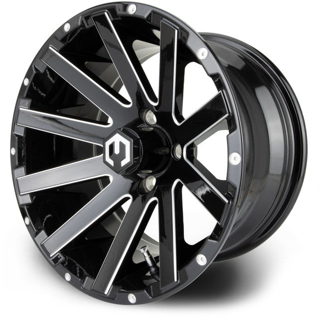 MODZ® 14" Mauler Glossy Black with Ball Mill Wheels