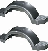 TRAILER 3 STEP FENDERS SET OF 2