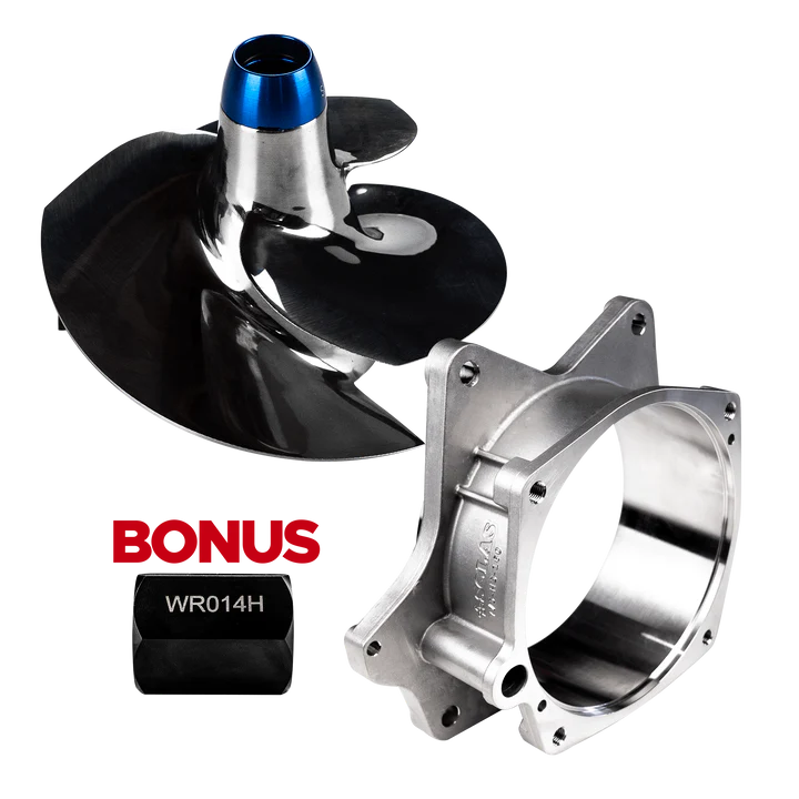 Solas 13/18 Concord Reflashed Yamaha 14+ FX SVHO, FZR, FZS & 17+ GP1800 Impeller, Liner & Tool Combo