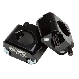 ProTaper Universal Solid Handlebar Mount Kit 1 1/8" Bars Black