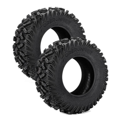 2 Rear 25x10-12 ATV Tires 6Ply 25x10x12 UTV Tires 25 10 12 All Terrain Tyres
