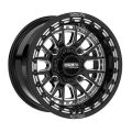 Metal FX Slayer Bdlk CC 15x10 Wide UTV Wheel - Gloss Black 4/156 (5+5)
