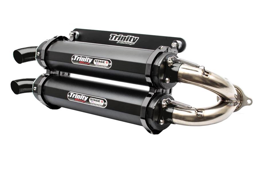 Trinity Racing Stage 5 Dual Slip-On Mufflers